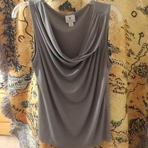Worthington gray tank top